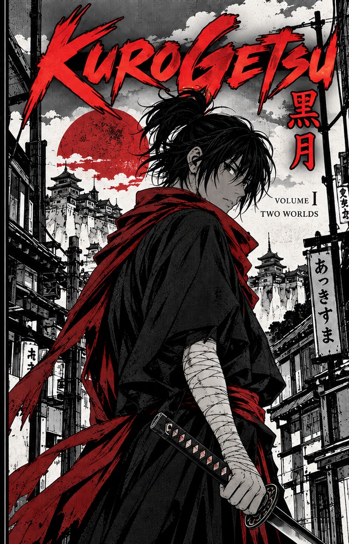 KuroGetsu Volume I: Two Worlds cover